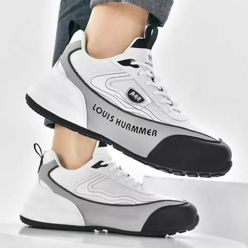 Louis Hummer Men's Trendy Casual Sneakers - Comfortable Athletic Shoes for Everyday Wear - Activewear Pakistan